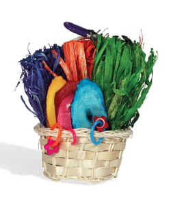 Mini Foraging Basket Parrot Toy